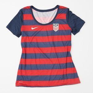 Nike Dri-FIT USA Women's Soccer Athletic Top - L